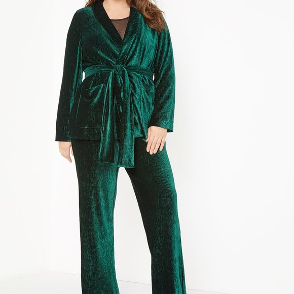 Eloquii Jackets & Blazers - Eloquii Velvet Robe Blazer